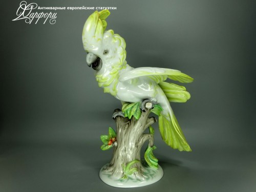 Купить фарфоровые статуэтки Rosenthal, Какаду, Германия
