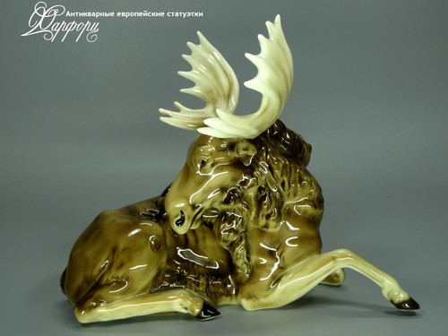 Купить фарфоровые статуэтки Hutschenreuther, Лось, Германия
