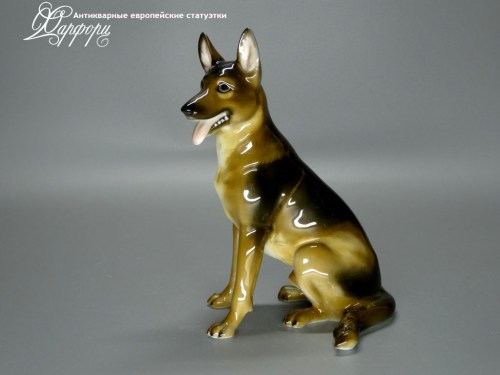 Купить фарфоровые статуэтки Rosenthal, Овчарка, Германия