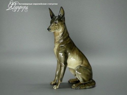 Купить фарфоровые статуэтки Rosenthal, Овчарка, Германия