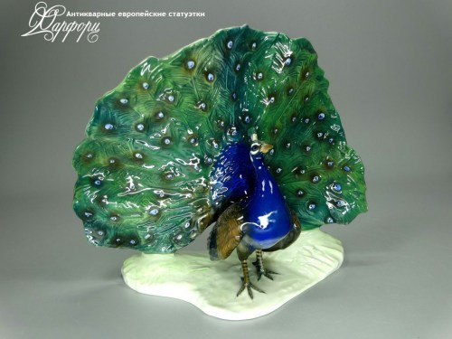 Купить фарфоровую статуэтку Rosenthal Павлин