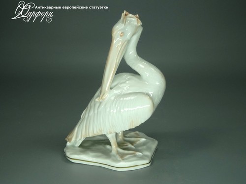 Купить фарфоровые статуэтки Rosenthal, Пеликан, Германия