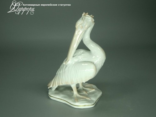Купить фарфоровые статуэтки Rosenthal, Пеликан, Германия