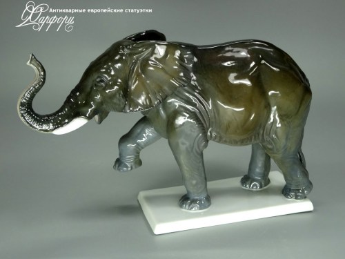 Купить фарфоровые статуэтки Rosenthal, Слон, Германия
