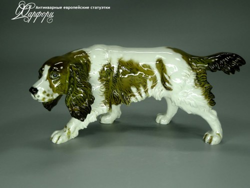 Купить фарфоровые статуэтки Rosenthal, Спаниель, Германия