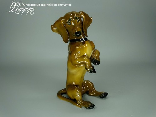 Купить фарфоровые статуэтки Rosenthal, Такса, Германия