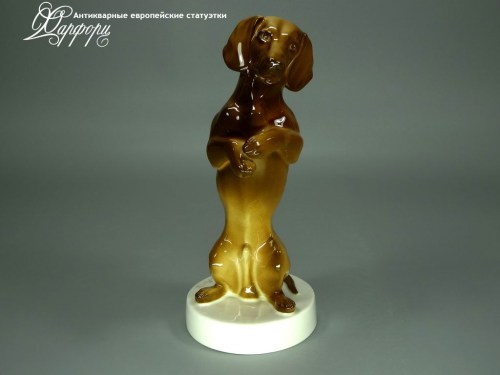 Купить фарфоровые статуэтки Rosenthal, Такса, Германия