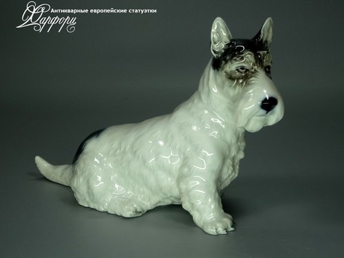 Купить фарфоровые статуэтки Rosenthal, Терьер, Германия