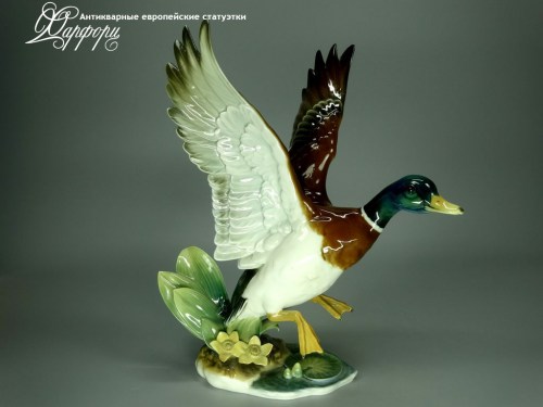 Купить фарфоровые статуэтки Hutschenreuther, Утка, Германия