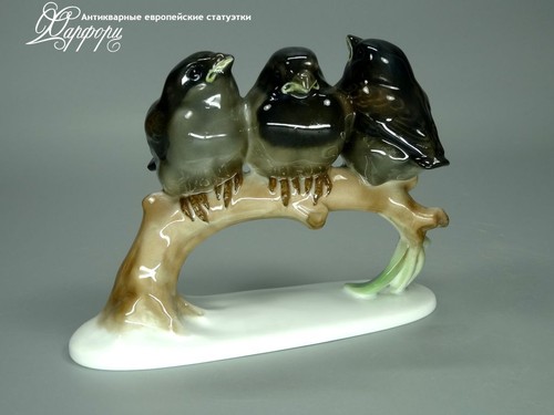 Купить фарфоровые статуэтки Rosenthal, Воробьи, Германия