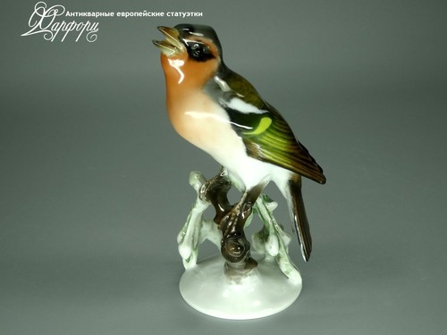 Купить фарфоровые статуэтки Rosenthal, Зяблик, Германия