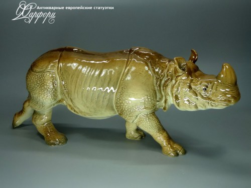 Купить фарфоровые статуэтки Goebel, Носорог, Германия
